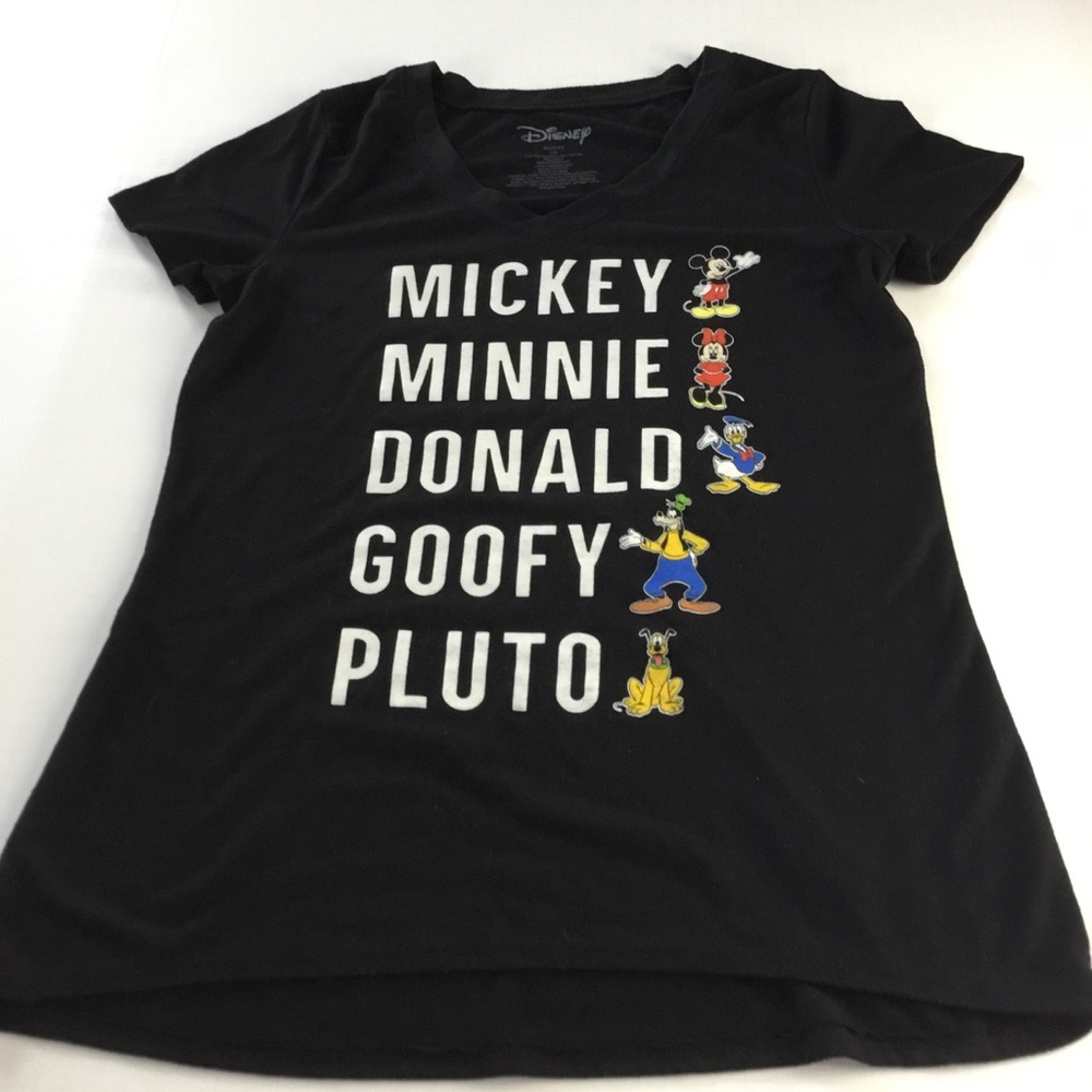 4/$16 🦋 Disney Classic 5 Tee, size XS - Picture 2 of 3